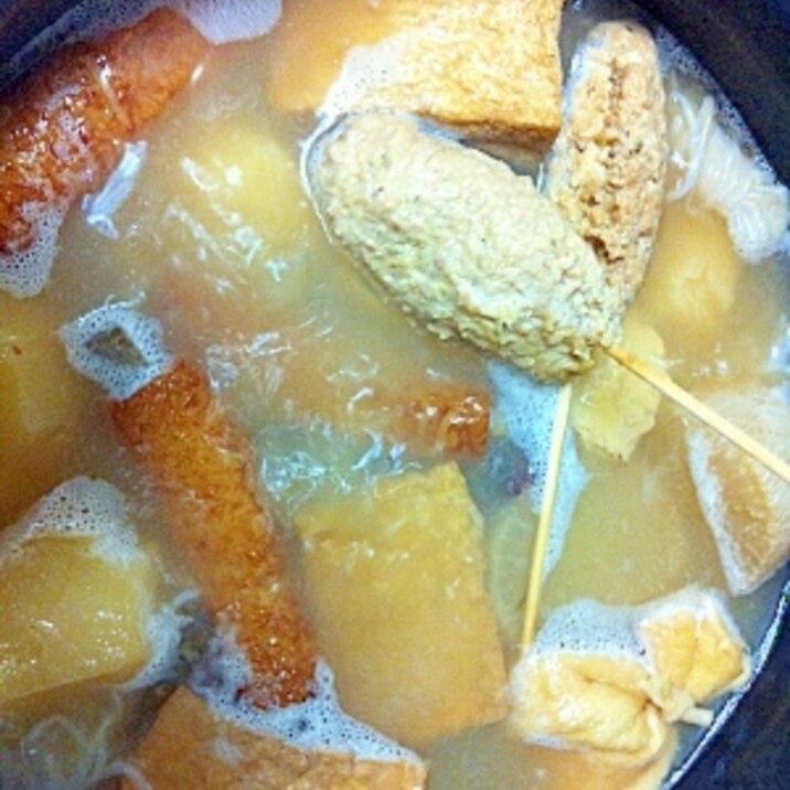 ホクホク~【おでん】で一杯♪手作りつくね★